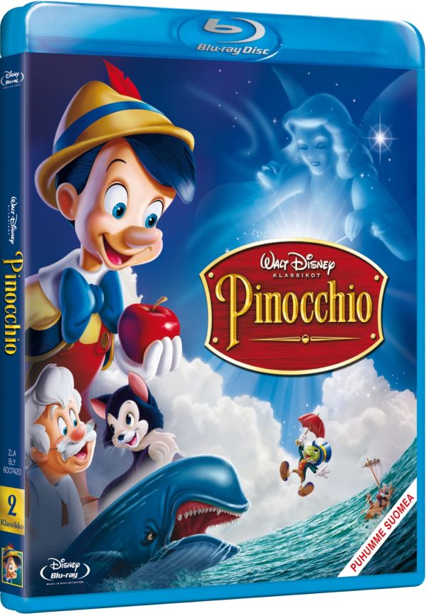 DISNEY KLASSIKKO 2 - PINOCCHIO - Blu-ray